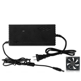 Chargeur trotinette electrique 54.6V/2A pour li-ion batterie pour e-bike/scooter/moto adaptateur secteur alimentation chargeur