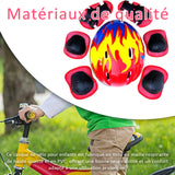 Protection Roller Enfant 7 pcs Casque équipement ensemble de protection patinage à roulettes équilibre scooter casque genouillères