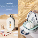 Sac de plage 8L étanche trousse à cosmétiques sac sport grande capacité trousse toilette de voyage et de fitness pour natation