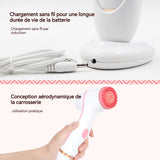 Brosse Nettoyante Visage Électrique 2w trois têtes de brosse quatre modes de nettoyage silicone brosse nettoyante visage silicone