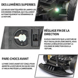 Voiture télécommandée 2.4GHz 4WD RC voiture l'échelle réaliste voiture de course à dérive 70kmh jouet automobile modèle de dérive
