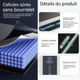 Batterie pour iPhone 12 Pro 2815 mAh Batterie de Remplacement Polymère Li-ION avec Kit d'Outils de Remplacement et Instructions
