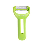 Eplucheur multi-usages Eplucheur de fruits et légumes 3-en-1 en acier inoxydable Couteau d'office Outils de cuisine