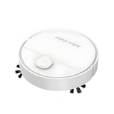 Robot aspirateur 5 en 1 forte puissance d'aspiration 1800Pa avce 1200mAh batterie détection obstacles aspirateur automatique bleu