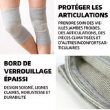 Genouillère sport M genouillère pour homme et femme genouillère élastique respirant genouillères de compression pour le sport gris