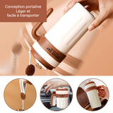 Mug Isotherme 650ml tasse à café intelligente Tasse thermos en acier inoxydable Avec poignée Affichage intelligent de la température