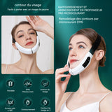 Masque lifting visage 12 vitesses  Levage par microvibrations instrument de beauté pour le lifting du visage Instrument de beauté