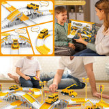 ircuit voiture enfant 280pcs jouets de puzzle pour les voitures à voie ferrée jouets éducatifs pour enfants accessoires riches