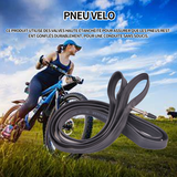 Pneu velo 700x18-25c pneu vélo route pneus pliable pour vélo de route race adulte velo électrique tournée bicyclette un paquet de 2