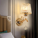 Applique murale en cristal nordique moderne, décoration de salon, couloir, chambre à coucher, lampe de chevet, offre spéciale