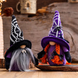 Poupée vampire d'Halloween  2pcs 12*9*19cm   Décoration araignée  Fête et déguisement  Convient à la décoration d'Halloween