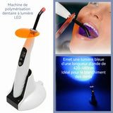 Lampe blanchiment dentaire 2000mah longueur d'onde de la lumière de sortie 420-480 mm lampe à durcir pour dentisterie sans fil
