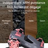 Voiture télécommandée 6wd avec 6 pneus 2,4ghz rotation 360 degrés avec télécommande voiture rc voiture télécommandée tout-terrain