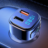T46D Car Bluetooth MP3 Car Charger FM Transmitter Universal Quick Charger Car USB Interface Car Charger USB Flash Drive Player