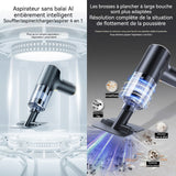 Aspirateur à main 120w 12000pa sans balais sans fil portable aspirateur de voiture type-c rechargeable portable mini aspirateur