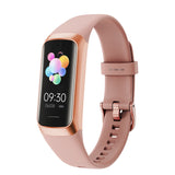 Bracelet intelligent 90mAh  Écran de 1,1 pouce Rappel de sédentarité  Surveillance du sommeil Longue durée de vie de la batterie