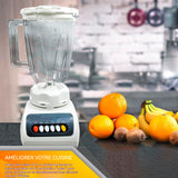 Presse-agrumes 1,5 l tasse de jus broyeur mélangeur 2 en 1 tasse à hacher la viande de 300 ml robot culinaire multifonctionnel