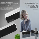 Enceinte Bluetooth 5.0 caisson de basse DSP Bluetooth 5.0 Haut-parleurs TWS à volume élevé haute puissance haut-parleur extérieur