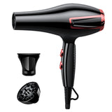 Sèche cheveux 1200W 2 vitesses de vent 2 réglages de température Commande à double interrupteur Sèche-cheveux à séchage rapide