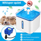 Distributeur d'eau pour animaux de compagnie distributeur d'eau automatique circulant distributeur d'eau mobile silencieux