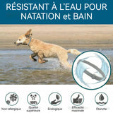 ollier chien 39-63cm collier anti-insectes collier anti-puces pour chat et chien offre une protection longue durée de 7-8 mois