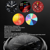 Montre connectée 15 jours dautonomie veille connected watch montre détection mouvements bluetooth montre oreillette bluetooth 2 en 1