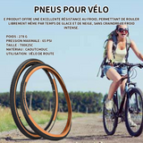 Pneu velo 700x25c pneu vélo route pneus pour vélo de route race adulte velo électrique tournée bicyclette pour mobylette cyclo