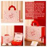 Nouveaux coffret cadeau coloré de style bonbon pour la fête des mères d'anniversaire boîte cadeau pour la fête des mères gift