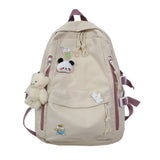 Sac à dos scolaire 43x31x13cm version coréenne du harajuku wind students large capacity backpack trend wind cute backpacks cartable