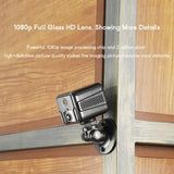 Caméra de surveillance haute définition 1080P Usage domestique Vision nocturne infrarouge Surveillance de la sécurité  Sans fil