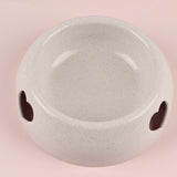 Bol pour animaux de compagnie, bol simple, grand bassin à boire pour chat, 19.5x25.3x7.8cm, bol pour chien, bol de nourriture