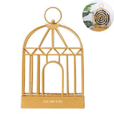 Cage à oiseaux moustique bobine support moustique bobine suspendu portable moustique bobine boîte feu fer moustique bobine boîte