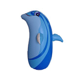 Jouet gonflable de dauphin 92cm décoration de dauphin pour enfants gonflable dauphin jouet de piscine de dauphin gonflable en pvc