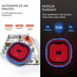 Robot aspirateur 2 en 1 USB vadrouille Humide et sèche Robot Aspirateur Et Serpillière Intelligent Plusieurs Modes De Nettoyage