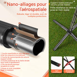 Perche à selfie 220cm extension perche à selfie trépied avec 2 types de télécommande bluetooth support stabilisateur en alliage