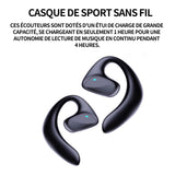 Ecouteurs bluetooth sans fil 88 x 63x 28mm taille du casque ecouteurs bluetooth la réduction du bruit à longue fonction traduction