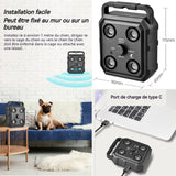 Anti aboiement chien ultrason 15-30khz 3 niveaux réglables dispositif anti-aboiement anti aboiement chien ultrason anti aboiement