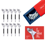 Tees de golf 10pcs clous de golf de 8.3cm tees de golf en plastique incassables 10 degrés augmente la distance pour l'extérieur
