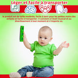 Harmonica pour enfants en bois léger dessin animé jouet harmonica pour bébé jouets d'éducation précoce instrument pour débutant