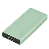 Disque dur externe 256 Go Type-C USB3.1 portable transfert haute vitesse mobile SSD externe Système de support Windows/OS/Linux vert