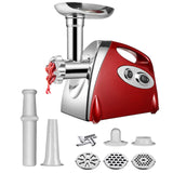 hachoir à viande 32x18x27cm 300W Ensemble de 8 pièces Multifonctionnel Hachage facile Fonctionnement silencieux Pressage rotatif