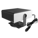 hauffage de voiture 150W 12x6x9cm air froid et chaud 360 degrés rotatif dégivrage et désembuage chauffage réchauffeur de voiture