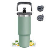 Mug Isotherme 900ml mug lsotherme portabilité tasse isolée sous vide thermos tasse en acier inoxydable tasses à café tasses à main