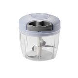 Hachoir 900ml mini hachoir manuel avec lame inoxydable pour écraser une variété d'accessoires cuisine multifonctionnel melangeur