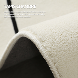 Tapis 140 x 200cm doux et confortable au toucher la toison épaisse ne tombe pas facilement fond en coton tapis salon tapis chambre