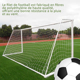 Filet de football 1,8x1,2 m seul filet de football sans cadre les sports de plein air peuvent être utilisés pour les compétitions