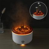 Humidificateur d'air à flamme diffuseur d'huile essentielle machine d'aromathérapie de bureau télécommande cadeau créatif