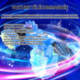 Voiture télécommandée 2.4GHz 4WD stunt car avec contrôle gestuel voiture telecommandé tout terrain rechargeable pour garçons filles