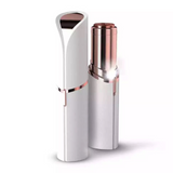 Épilateur 100mah 5W tête de coupe arrondie convient à tout le corps conception silencieuse petit et portable rechargeable blanc