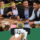 Nouveau Mélangeur de cartes électrique en plastique, entièrement automatique à 6 niveaux, mélangeur de cartes de poker
